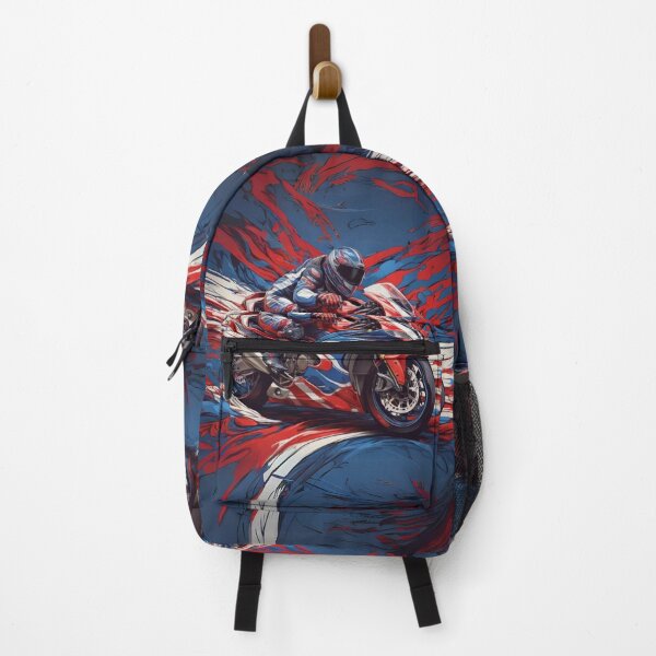 Item preview, These Colors Don't Run American Pride Motorcycle Replica designed and sold by Alchemy-A-La-G.