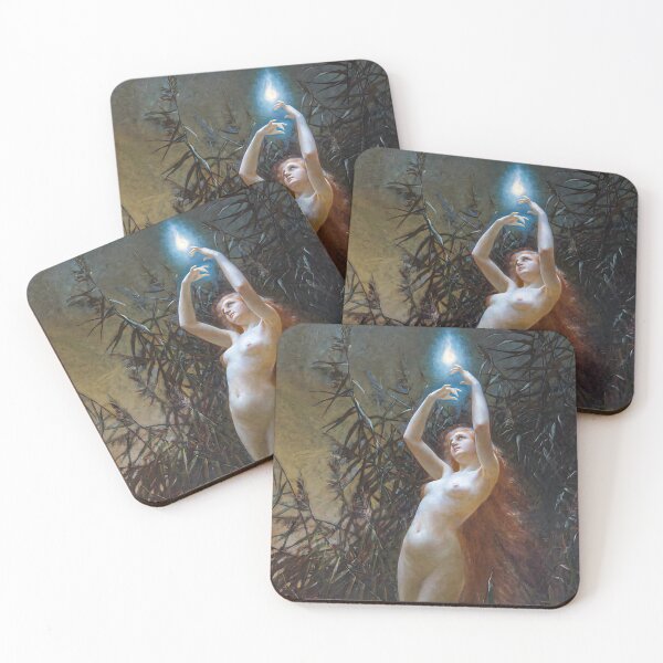 Item preview, Will O The Wisp by Lev Lerch 1888 designed and sold by Arwen-Art.