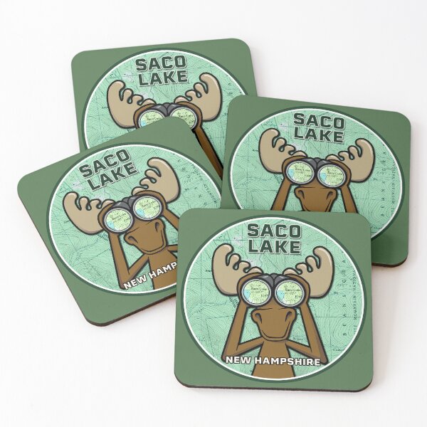 Item preview, New Hampshire Moose Binoculars - Saco Lake designed and sold by Willz Designz.