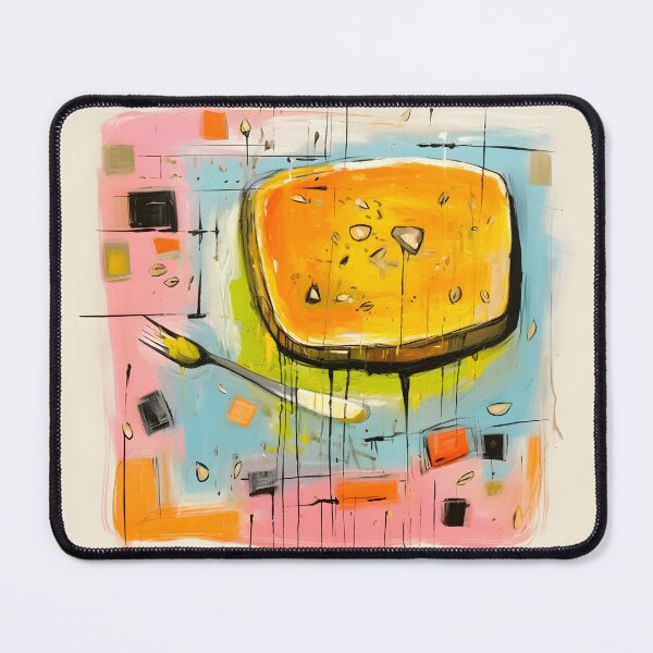 Item preview, Layers of Delight- Pop Art Fusion in the Abstract Expressionist World of Kunafa designed and sold by OlfactoART Studio.
