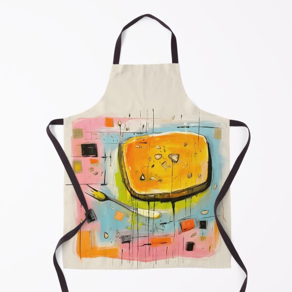 Item preview, Layers of Delight- Pop Art Fusion in the Abstract Expressionist World of Kunafa designed and sold by OlfactoART Studio.