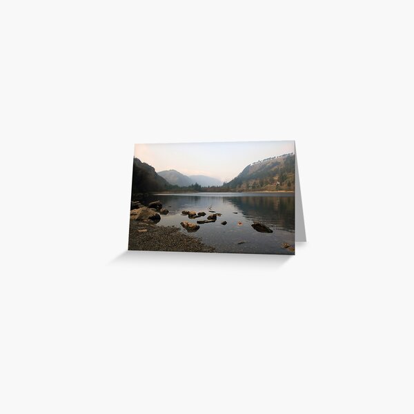 Early morning in Glendalough valley Greeting Card
