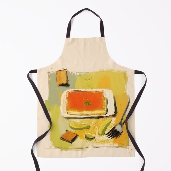 Item preview, Dessert Symphony- Kunafa's Abstract Expressionist Palette in Pop Art Fusion designed and sold by OlfactoART Studio.