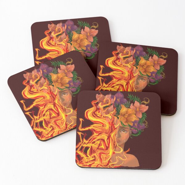 Item preview, Fire in Maui designed and sold by aCoconut.