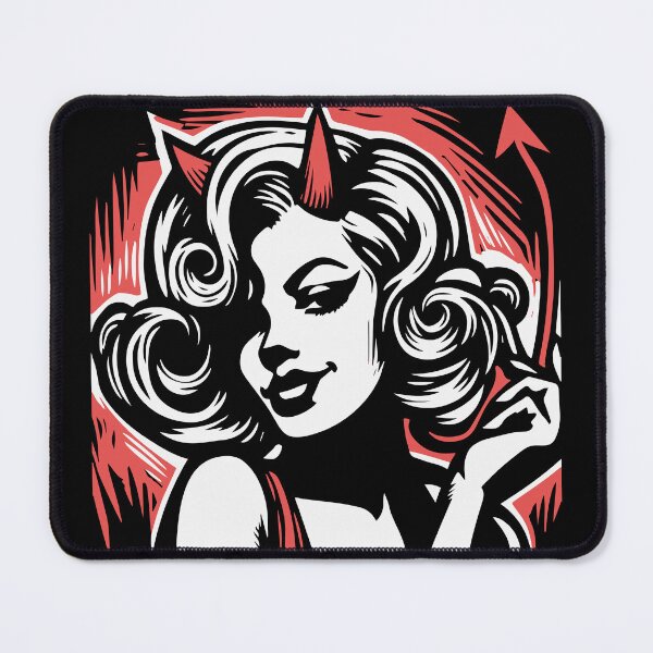 Item preview, Retro Devil Girl designed and sold by Texterns.