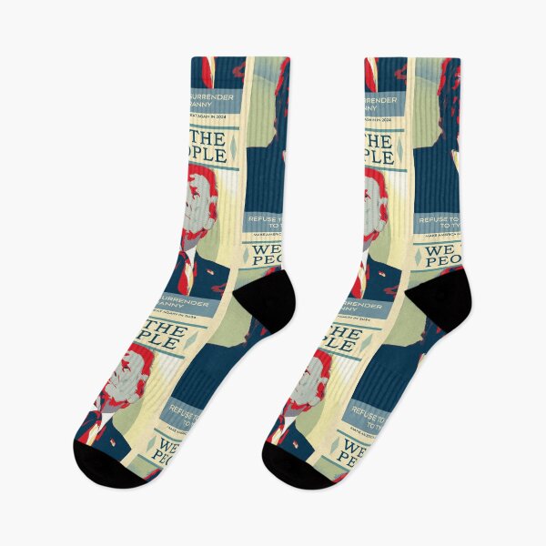 Item preview, We the People Refuse to Surrender to Tyranny, Trump Poster designed and sold by THOUGHTCRIMZ.