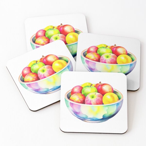 Item preview, January 1 Apple Giving Day B - Watercolors designed and sold by Oldetimemercan.