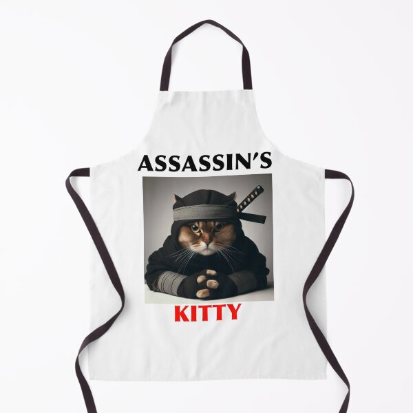 Aperçu de l'œuvre Chat assassin chat ninja créée et vendue par Jam3x.