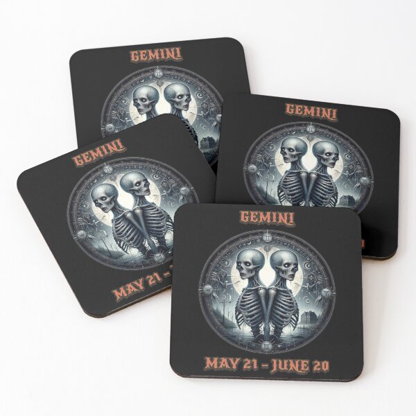 Item preview, "Gemini Horror Zodiac - Twin Shadows of the Night" designed and sold by Dark-Riffs.
