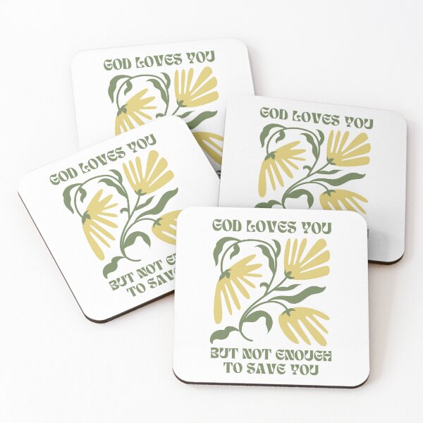 Item preview, God Loves You But Not Enough To Save You (Ethel Cain) designed and sold by Schmitzmk.