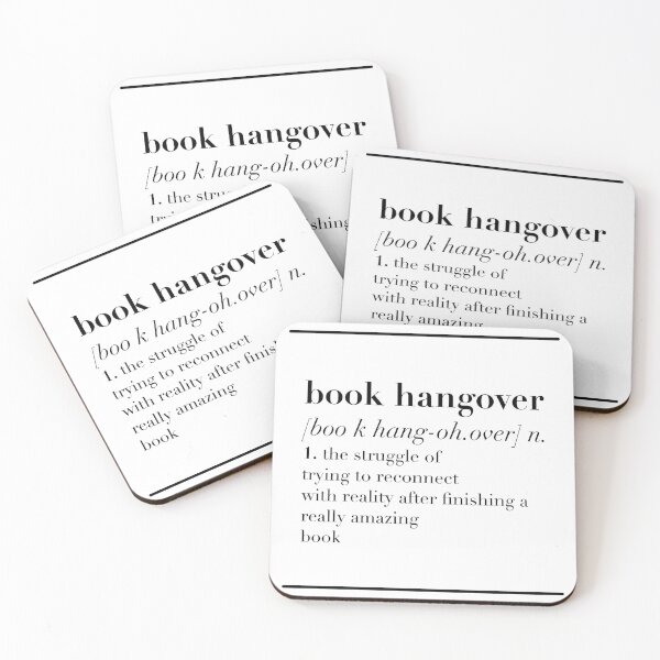 Item preview, Book Hangover - Meaning - Vocabulary - Book Lover designed and sold by TululaDreams.