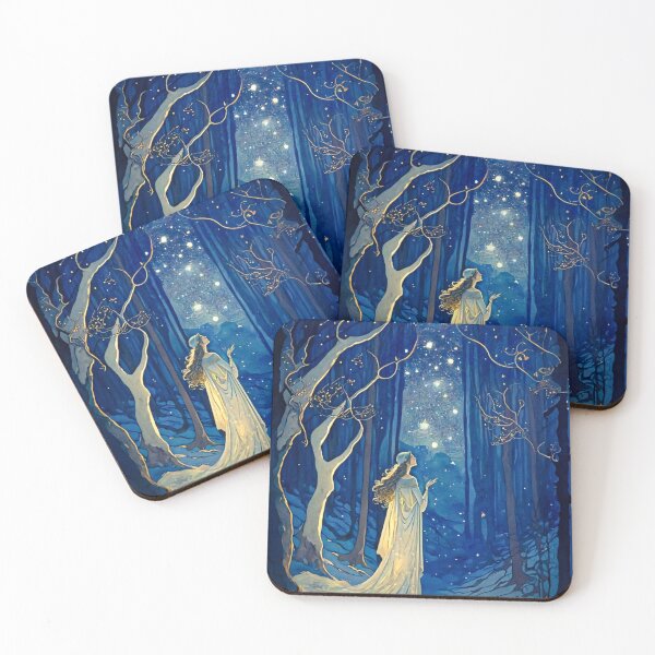 Item preview, The Magic Forest - Vintage Fairytale Illustration designed and sold by Arwen-Art.