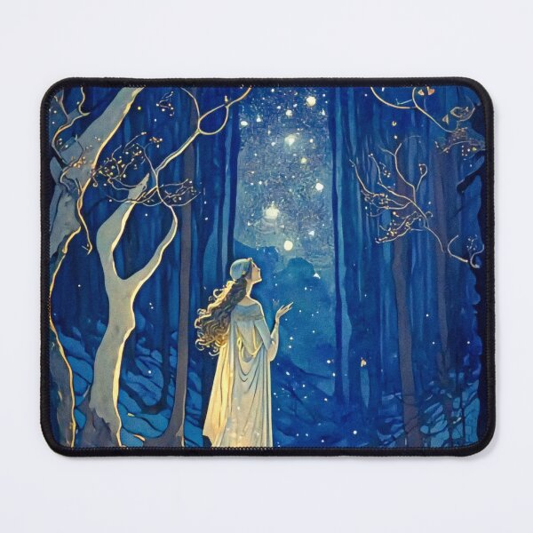 Item preview, The Magic Forest - Vintage Fairytale Illustration designed and sold by Arwen-Art.