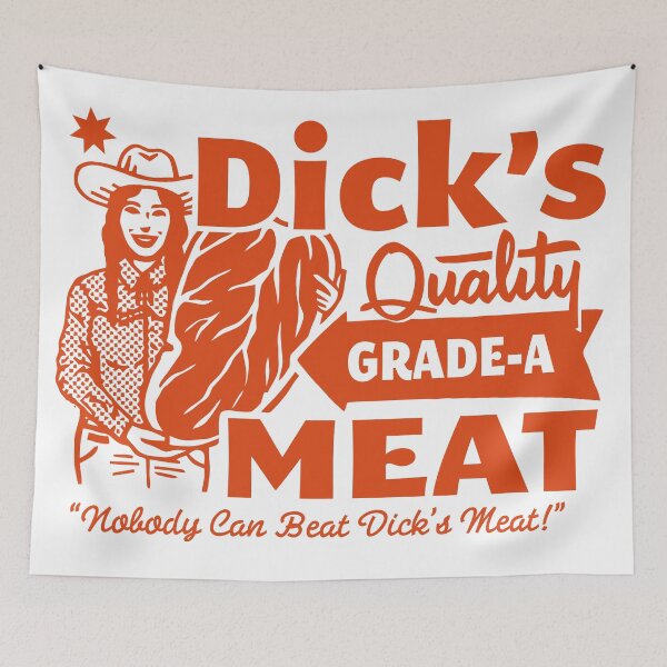 Item preview, Dick's Quality Meat designed and sold by ThomasKadmon.