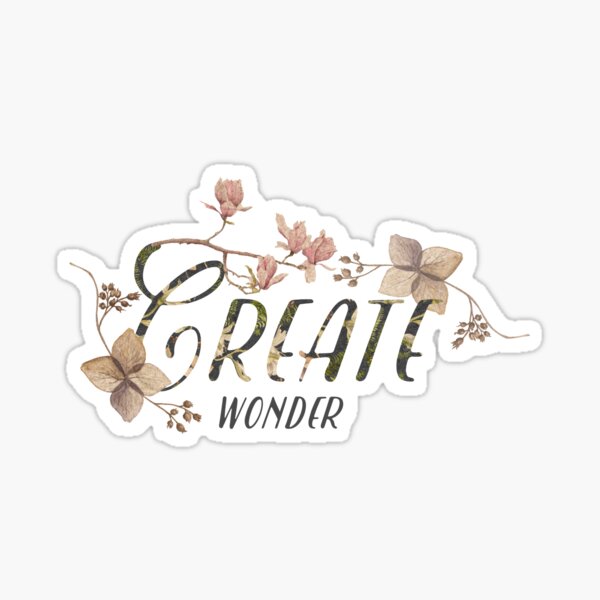Create Wonder Sticker