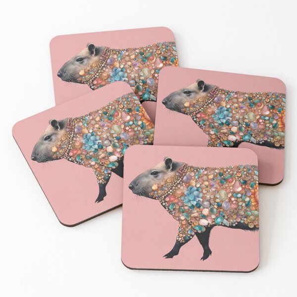 Item preview, Pink Capybara designed and sold by echowood26.