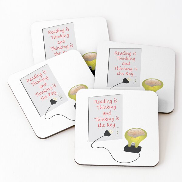 Item preview, Reading is thinking designed and sold by thatam.