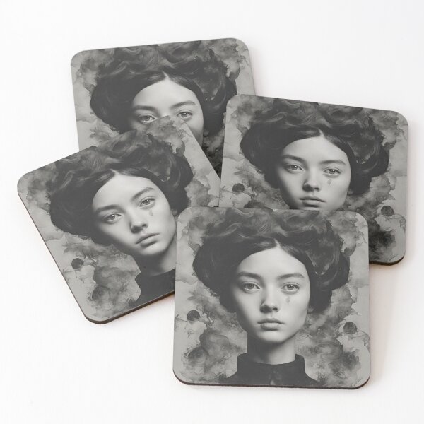 Item preview, Victorian Dark Academia Portrait designed and sold by echowood26.
