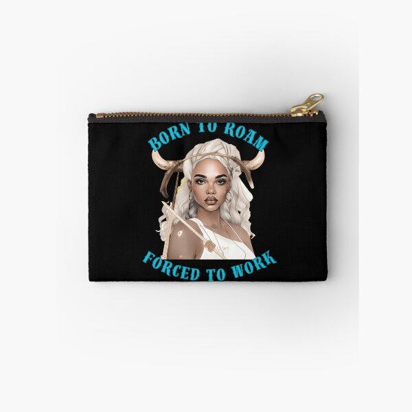 Item preview, Born To Roam, Forced To Work. sagittarius birthday designed and sold by ZodiacWonders.