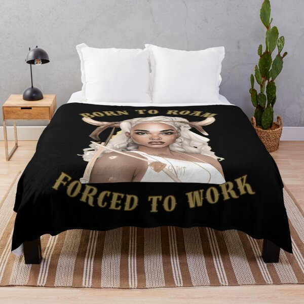 Item preview, Born To Roam, Forced To Work. sagittarius zodiac designed and sold by ZodiacWonders.