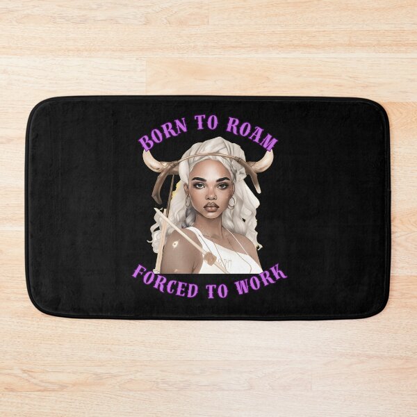 Item preview, Born To Roam, Forced To Work. sagittarius constellation designed and sold by ZodiacWonders.