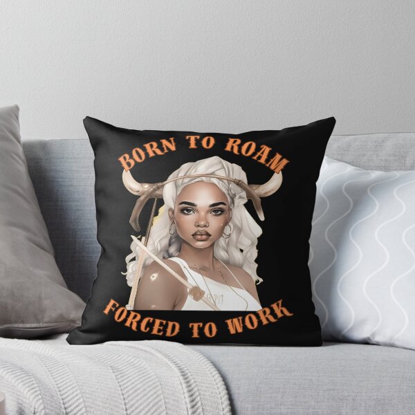 Item preview, Born To Roam, Forced To Work. sagittarius season designed and sold by ZodiacWonders.