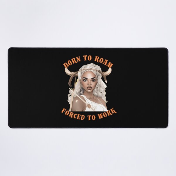 Item preview, Born To Roam, Forced To Work. sagittarius season designed and sold by ZodiacWonders.