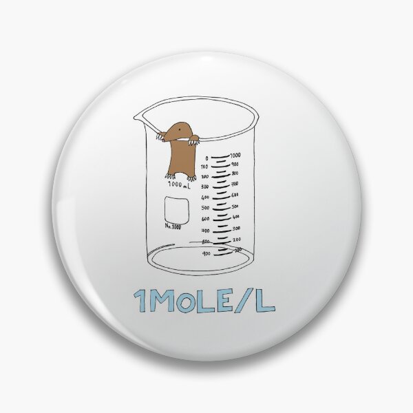 Item preview, Chemistry 1 Mole per Litre for Mole or Avogadro's  designed and sold by LisaBarrios56.