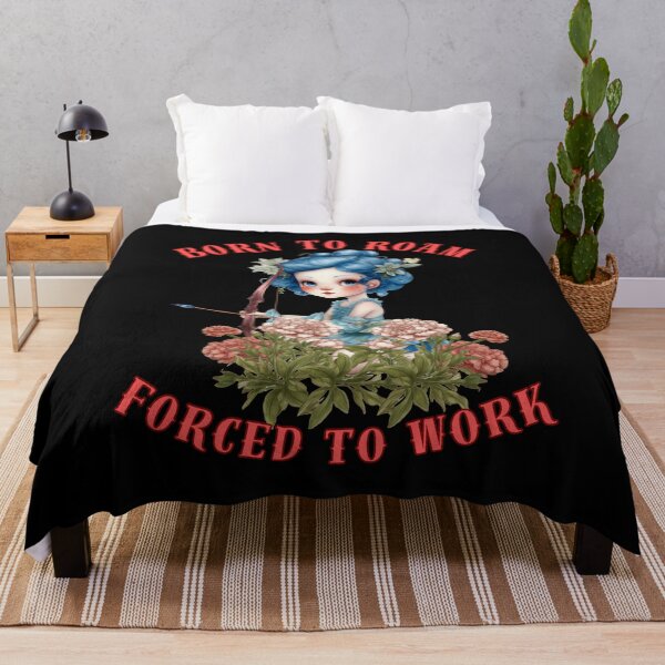 Item preview, Born To Roam, Forced To Work. sagittarius lovers designed and sold by ZodiacWonders.