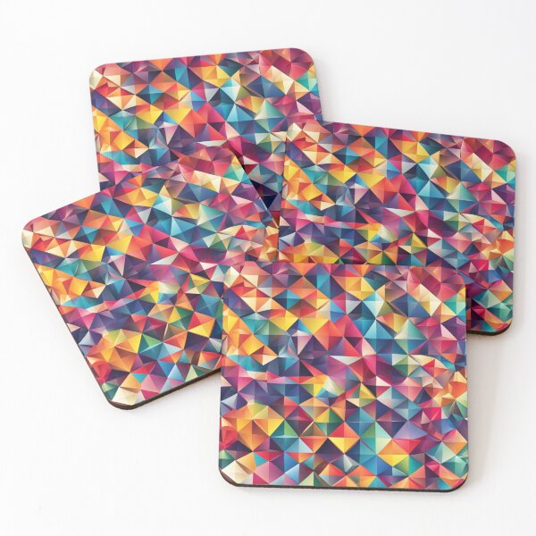 Item preview, Abstract Colorful Prismatic Pattern designed and sold by calibrit.
