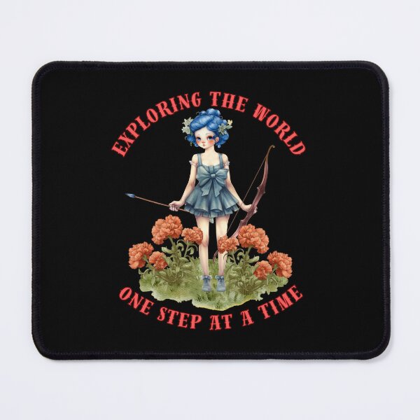 Item preview, Exploring The World One Step At A Time. sagittarius astrology designed and sold by ZodiacWonders.
