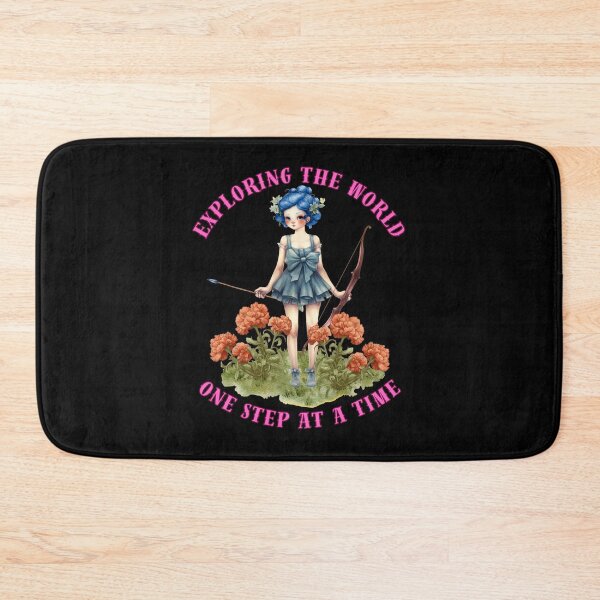 Item preview, Exploring The World One Step At A Time. sagittarius zodiac designed and sold by ZodiacWonders.