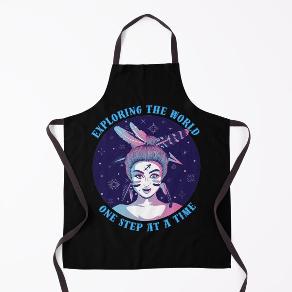 Item preview, Exploring The World One Step At A Time. sagittarius november designed and sold by ZodiacWonders.