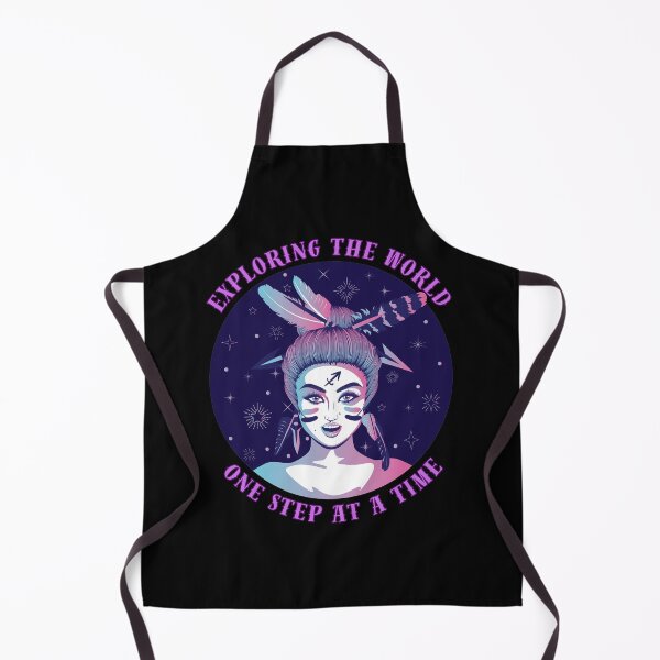 Item preview, Exploring The World One Step At A Time. sagittarius astrological sign designed and sold by ZodiacWonders.