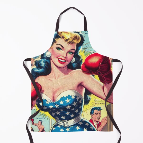 Item preview, Vintage Boxing Pin Up designed and sold by PulpVintage.