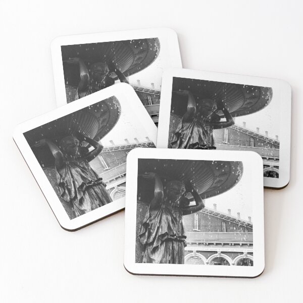 Item preview, Skidmore Fountain - black and white designed and sold by Micki Selvitella.