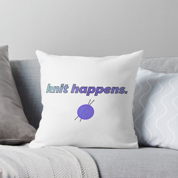 Item preview, Knit happens designed and sold by TripleOakDesign.