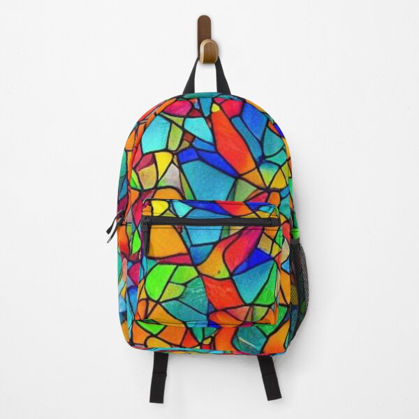 Item preview, Abstract Colorful Stained Glass Pattern designed and sold by calibrit.