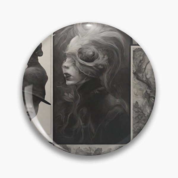 Item preview, Dark Academia Surreal Portraits designed and sold by echowood26.