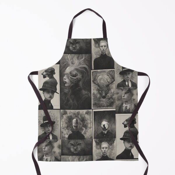 Item preview, Dark Academia Surreal Portraits designed and sold by echowood26.