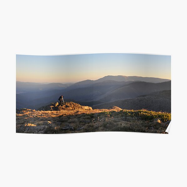 Lone Photographer Poster