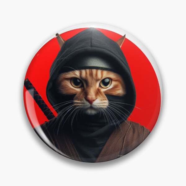 Item preview, Cat Assassin Japanese samurai  designed and sold by Jam3x.