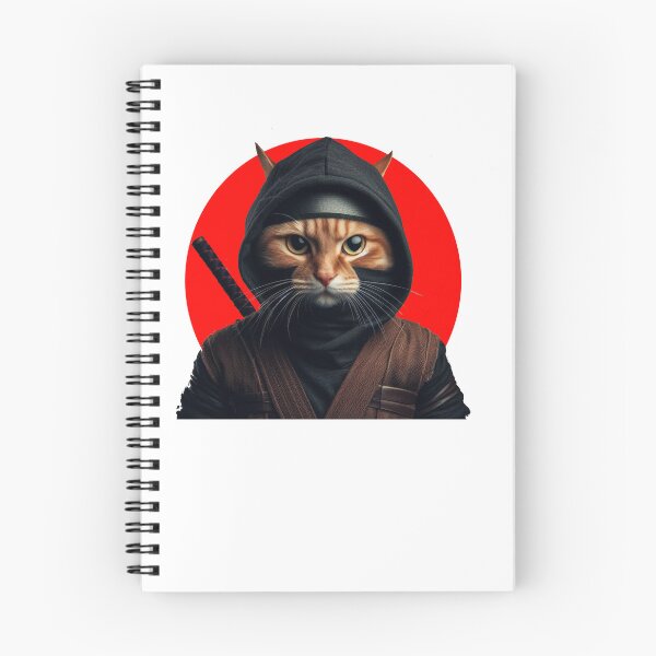 Item preview, Cat Assassin Japanese samurai  designed and sold by Jam3x.