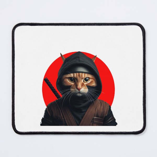 Item preview, Cat Assassin Japanese samurai  designed and sold by Jam3x.