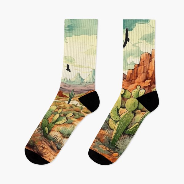 Item preview, Southwest Desert Landscape designed and sold by HausKatz.