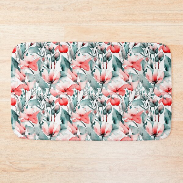 Item preview, Beautiful watercolor painting flower pattern designed and sold by Octagon20XX.