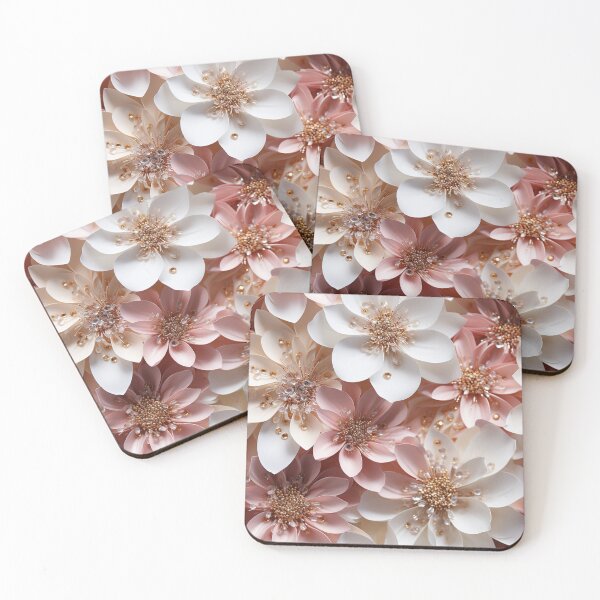 Item preview, Pink and white flowers designed and sold by Winarrts.