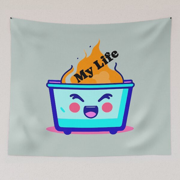Item preview, My life is a dumpster fire designed and sold by DT creations.