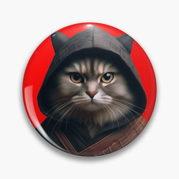 Item preview, Cat Assassin in red  designed and sold by Jam3x.