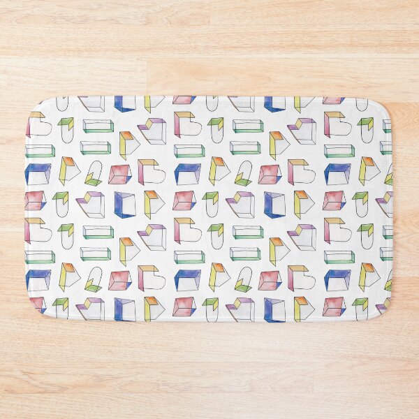 Item preview, Geometric Shapes Stickers designed and sold by ellenmueller.